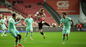 Trendyol Süper Lig: Samsunspor: 1 Kayserispor: 0 (İlk yarı)