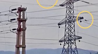 Yüksek gerilim hattında tehlikeli mesai