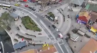 Beykoz'da dron destekli trafik denetimi: 58 sürücüye 190 bin lira ceza