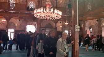 Beypazarı'nda Sakal-ı Şerif tarihi camide ziyarete açıldı