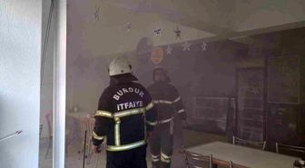 Burdur'da pide salonunda doğalgaz patlaması: 1 yaralı