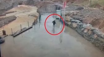 Görüntü Şırnak'ta kaydedildi: Ölümden kaçış anı anbean kamerada
