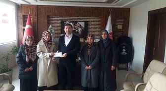 Hafızlık eğitimi öğrencilerinden Filistin'e bağış