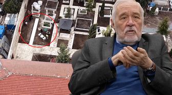 İlber Ortaylı'nın defnedileceği Fatih Camii haziresi dronla görüntülendi