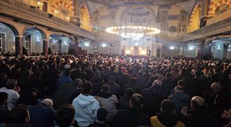 Kadir Gecesi'nde camiler doldu taştı