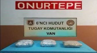 MSB: Van hudut hattında 4 kilo 60 gram uyuşturucu ele geçirildi