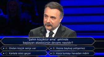 'Şahin küçüktür ama' şeklinde başlayan atasözünün devamı nasıldır?