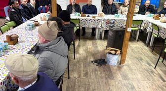 Şehit ailesinden iftar yemeği
