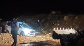 Siirt-Eruh-Şırnak Yolunda Heyelan Meydana Geldi