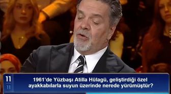 1961'de Yüzbaşı Atilla Hülagü, geliştirdiği özel ayakkabılarla suyun üzerinde nerede yürümüştür?