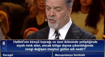 Halfeti'nin kireçli toprağı ve özel ikliminde yetiştiğinde siyah renk alan, ancak bölge dışına çıkarıldığında rengi değişen meşhur gülün adı nedir?