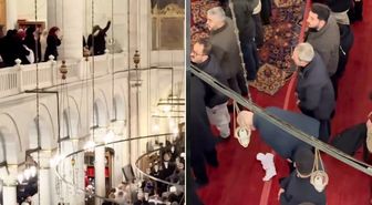 Kadir Gecesi Fatih Camii'nde dikkat çeken anlar! Kadınlar başörtülerini bıraktı