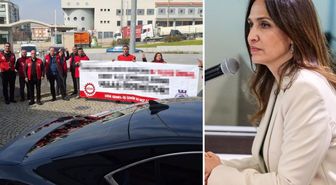 Karşıyaka Belediye Başkanı'na protesto şoku: Bayramlaşamadan aracına binip kaçtı