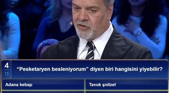 'Pesketaryen besleniyorum' diyen biri hangisini yiyebilir?