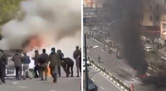 Tahran'a hava saldırısı! Büyük panik yaşandı
