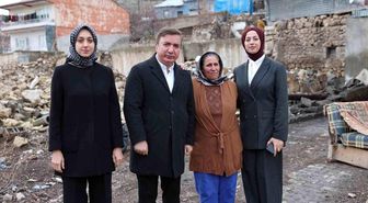 Vali Aydoğdu'dan Tercan'da hane ziyaretleri