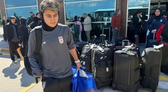 İran Milli Kadın Futbol Takımı kafilesi Türkiye'de