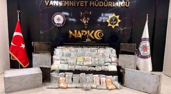 Van'da 68 kilo 500 gram uyuşturucu ele geçirildi