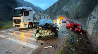 Karabük'te feci kaza: 1 ölü, 5 yaralı