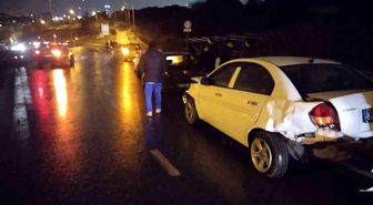 Maltepe'de 4 araçlı zincirleme kaza: 1 yaralı
