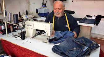 Tercan'da terzilerin bayram mesaisi