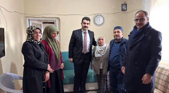 Tomarza'da 21 kimsesiz vatandaş ziyaret edildi