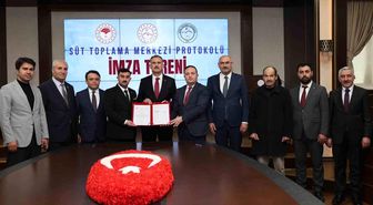 Vali Bozkurt: 'Süt Toplama Merkezi Projemizle üreticimizin yanındayız'