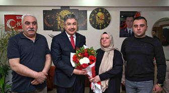 Vali Yılmaz'dan şehit Jandarma Uzman Onbaşı Tarkan Karaca'nın ailesine ziyaret