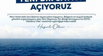 Bakan Yumaklı: 'Mavi vatandaki tecrübemizi okyanuslara taşıyoruz'