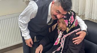 Bayburt'ta huzurevi sakinlerinin bayramı kutlandı