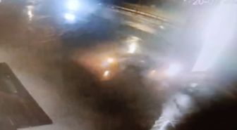 İnegöl'de Kaza Güvenlik Kamerasına Yansıdı: 1 Ölü, 2 Yaralı