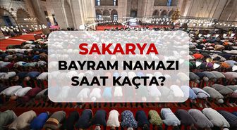 Sakarya bayram namazı saat kaçta? 2026 DİYANET Sakarya bayram namazı saati!
