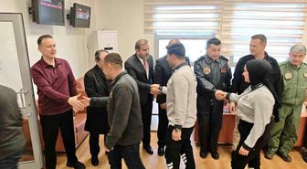 Şırnak Şerafettin Elçi Havalimanında bayramlaşma töreni