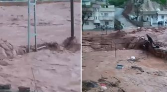 Şırnak'ta sağanak sele dönüştü, dereler taştı, evler sular altında kaldı