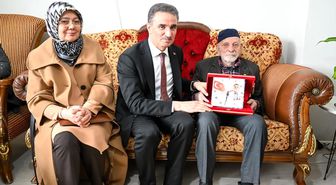 Vali Baruş'tan gaziye vefa
