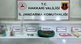 Yüksekova'da uyuşturucu operasyonu: 6 tutuklama