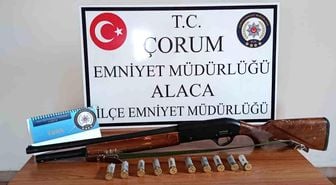 Çorum'da evinin penceresinden ateş açan şahıs polisleri harakete geçirdi