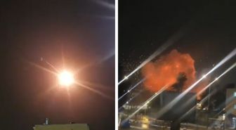 İran'dan İsrail'e füze saldırısı! Nükleer santralin bulunduğu bölgede şiddetli patlama