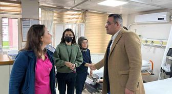 Kaymakam Dalak bayramda görev başındaki kamu personelini unutmadı