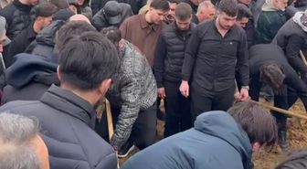 Ümraniye'de silahlı saldırıda öldürülen futbolcu Kubilay Kaan Kundakçı toprağa verildi