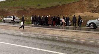 Siirt'te düğün konvoyunda kaza: 2 yaralı