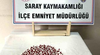 Tekirdağ'da 657 adet uyuşturucu hap ele geçirildi