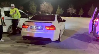 Tokat'ta abartı egzoz kullanan sürücüye ceza yağdı, araç trafikten men edildi