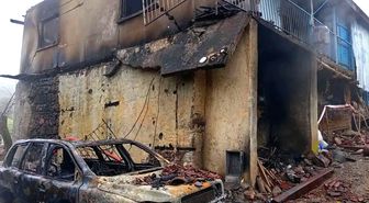 Ankara'da ev yangını; otomobil ve traktör kullanılmaz hale geldi