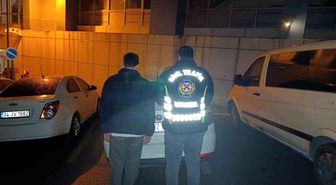 Avcılar'da trafikte takip ettiği sürücüye tehditler savuran şahıs yakalandı