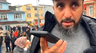Fatih'te enkaz altındaki yakınıyla telefonda görüştü
