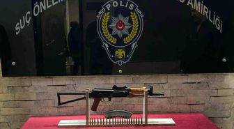 Gaziantep'te 1 adet tüfek ile 21 adet fişek ele geçirildi: 1 gözaltı