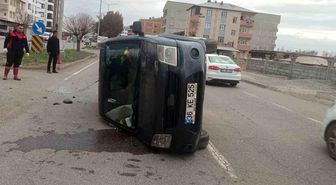 Iğdır'da iki araç çarpıştı: 2 yaralı