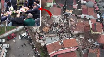 İstanbul Fatih'te iki bina çöktü! 1 kişi hayatını kaybetti
