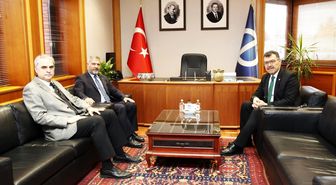 İTÜ Rektörü Mandal'dan Rektör Adıgüzel'e ziyaret